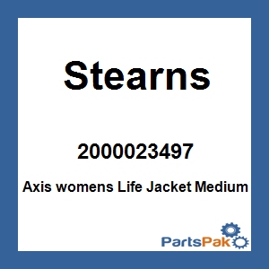 Stearns 2000023497; Axis womens Life Jacket Medium