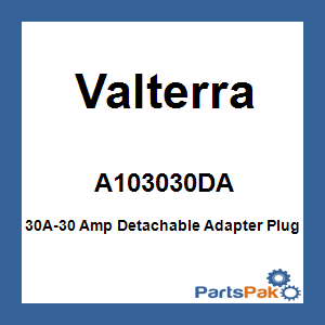 Valterra A103030DA; 30A-30 Amp Detachable Adapter Plug