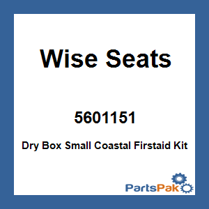 Wise Seats 5601151; Dry Box Small Coastal First Aid Kit