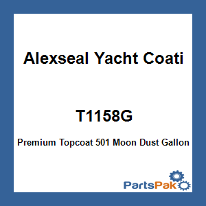 Alexseal Yacht Coating T1158G; Premium Topcoat 501 Moon Dust Gallon