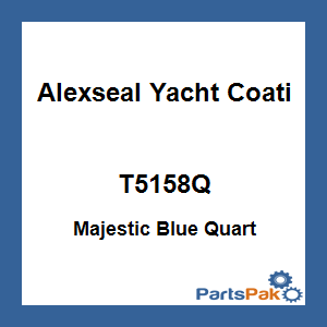 Alexseal Yacht Coating T5158Q; Majestic Blue Quart