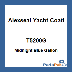 Alexseal Yacht Coating T5200G; Midnight Blue Gallon
