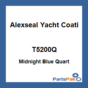 Alexseal Yacht Coating T5200Q; Midnight Blue Quart