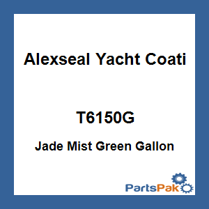 Alexseal Yacht Coating T6150G; Jade Mist Green Gallon
