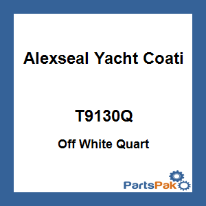 Alexseal Yacht Coating T9130Q; Off White Quart