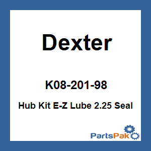 Dexter K08-201-98; Hub Kit E-Z Lube 2.25 Seal
