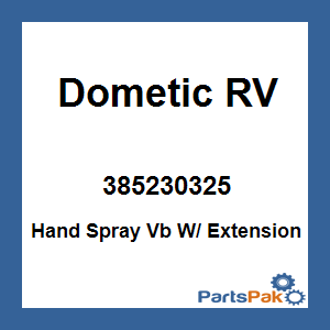 Dometic 385230325; Hand Spray Vb W/ Extension