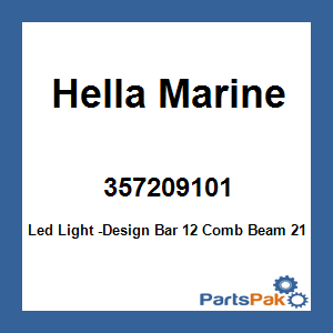 Hella Marine 357209101; Led Light -Design Bar 12 Comb Beam 21
