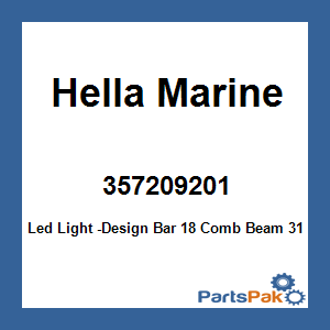 Hella Marine 357209201; Led Light -Design Bar 18 Comb Beam 31