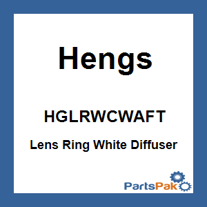 Hengs HGLRWCWAFT; Lens Ring White Diffuser