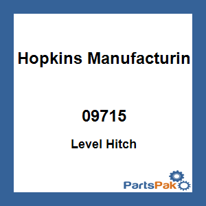 Hopkins 09715; Level Hitch