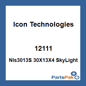 Icon Technologies 12111; Nls3013S 30X13X4 SkyLight