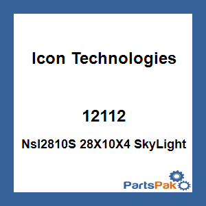 Icon Technologies 12112; Nsl2810S 28X10X4 SkyLight