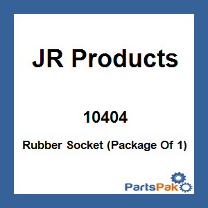 JR Products 10404; Rubber Socket (Package Of 1)
