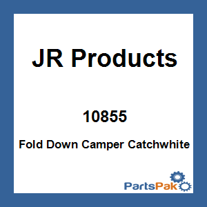 JR Products 10855; Fold Down Camper Catchwhite