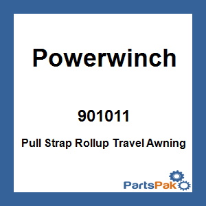 Powerwinch 901011; Pull Strap Rollup Travel Awning