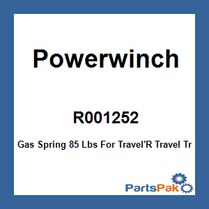 Powerwinch R001252; Gas Spring 85 Lbs For Travel'R Travel Trailers