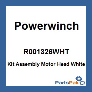 Powerwinch R001326WHT; Kit Assembly Motor Head White