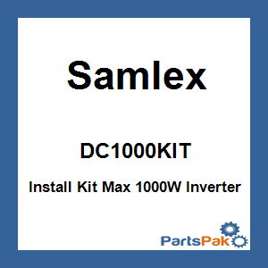 Samlex DC-1000-KIT; Install Kit Max 1000W Inverter
