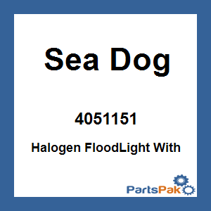 Sea Dog 4051151; Halogen FloodLight With