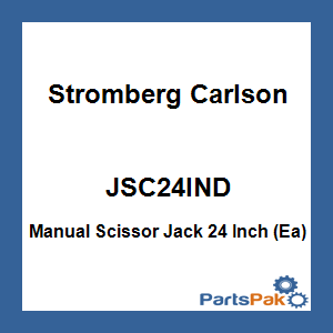 Stromberg Carlson JSC24IND; Manual Scissor Jack 24 Inch (Ea)