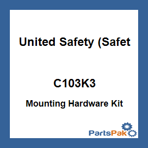 United Safety (Safety T Plus) C103K3; Mounting Hardware Kit