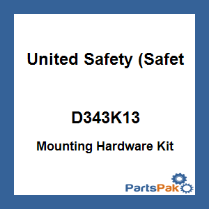 United Safety (Safety T Plus) D343K13; Mounting Hardware Kit