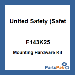 United Safety (Safety T Plus) F143K25; Mounting Hardware Kit