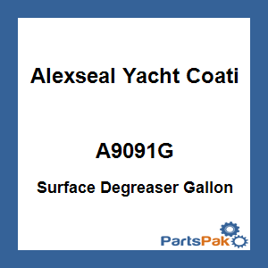 Alexseal Yacht Coating A9091G; Surface Degreaser Gallon