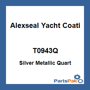 Alexseal Yacht Coating T0943Q; Silver Metallic Quart