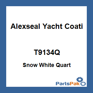 Alexseal Yacht Coating T9134Q; Snow White Quart