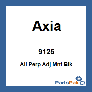 Axia Alloys MODAP2-C; All Purpose Adjustable Mount 1-inch -2 1/2-inch Black