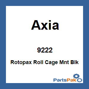 Axia Alloys MODRP-BK; Rotopax Roll Cage Mount Black