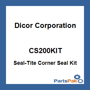 Dicor Corporation CS200KIT; Seal-Tite Corner Seal Kit