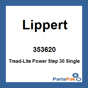 Lippert 353620; Tread-Lite Power Step 30 Single