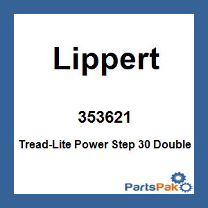 Lippert 353621; Tread-Lite Power Step 30 Double