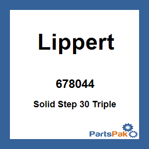 Lippert 678044; Solid Step 30 Triple