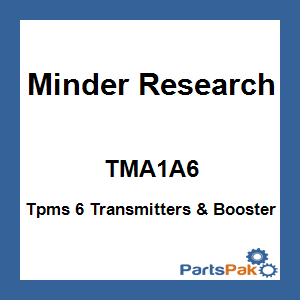 Minder Research TMA1A6; Tpms 6 Transmitters & Booster