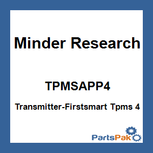Minder Research TPMSAPP4; Transmitter-Firstsmart Tpms 4