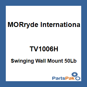 MORryde International TV1-006H; Swinging Wall Mount 50Lb