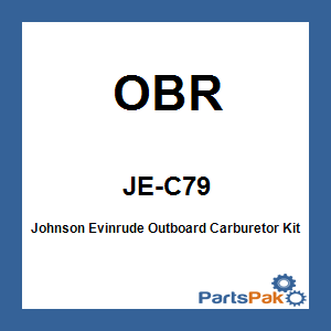 OBR JE-C79; Fits Johnson Evinrude Outboard Carburetor Kit OEM# 439079 V4/V6 Looper