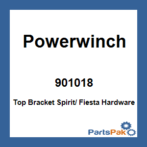 Powerwinch 901018; Top Bracket Spirit/ Fiesta Hardware