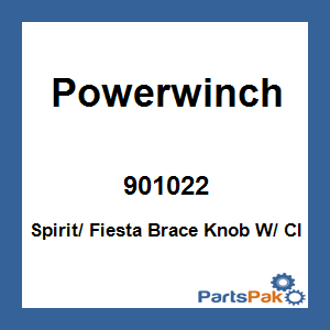Powerwinch 901022; Spirit/ Fiesta Brace Knob W/ Cl