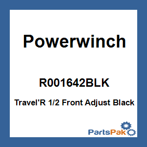 Powerwinch R001642BLK; Travel'R 1/2 Front Adjust Black