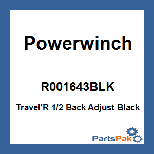 Powerwinch R001643BLK; Travel'R 1/2 Back Adjust Black