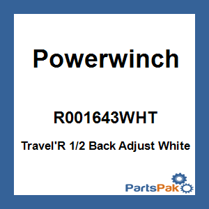 Powerwinch R001643WHT; Travel'R 1/2 Back Adjust White