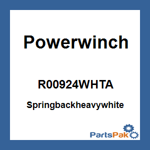 Powerwinch R00924WHTA; Springbackheavywhite
