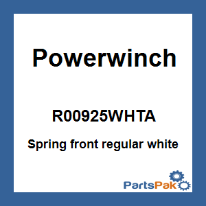 Powerwinch R00925WHTA; Spring front regular white