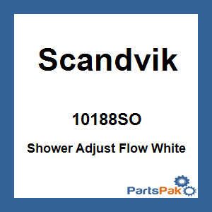 Scandvik 10188SO; Shower Adjust Flow White