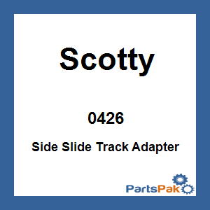 Scotty 0426; Side Slide Track Adapter